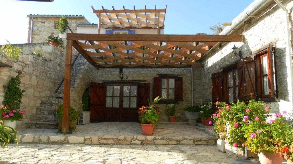 Traditional Village Houses Skarinou Chambre photo